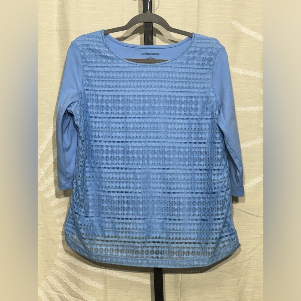 Croft & Barrow 3/4 sleeve Top